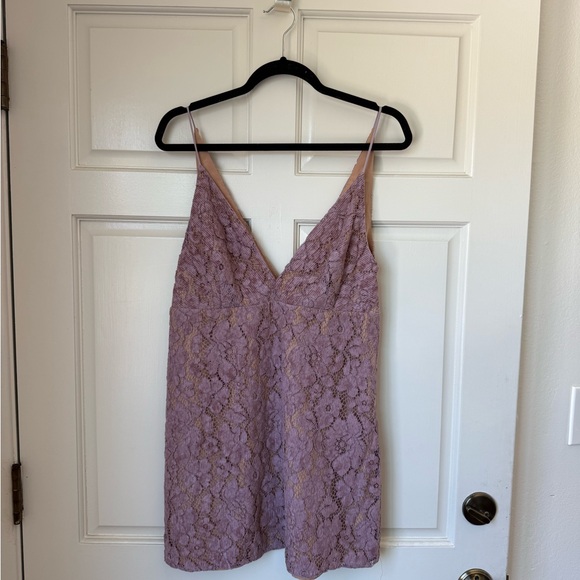Free People Dresses & Skirts - Free People Dangerous Love Purple Mini Dress Size 8